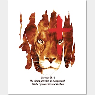Heart of a Lion2 Posters and Art
